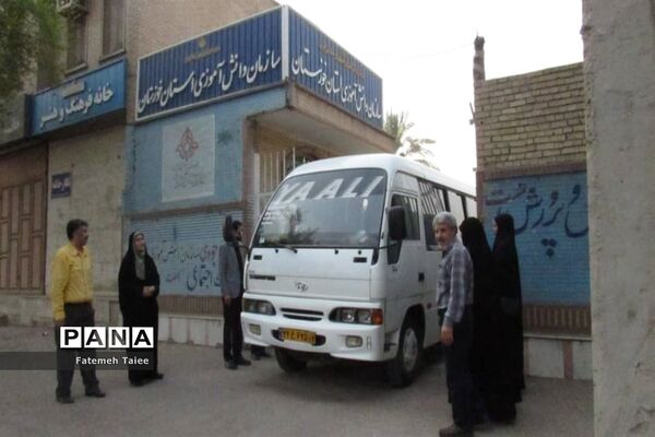 اعزام دانش آموزان استان خوزستان به اردوی قطبی لرستان