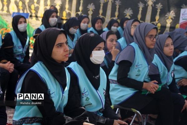 برگزاری کارگاه‌های آموزشی در اردوی قطبی دختران اردوگاه دماوند