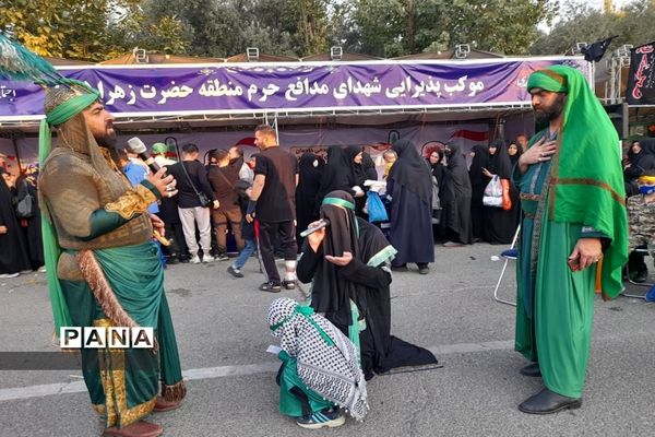 بدرقه خدام و طلائیه داران اربعین حسینی