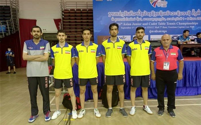 دست جوانان پینگ‌پنگ از مدال قهرمانی آسیا کوتاه ماند