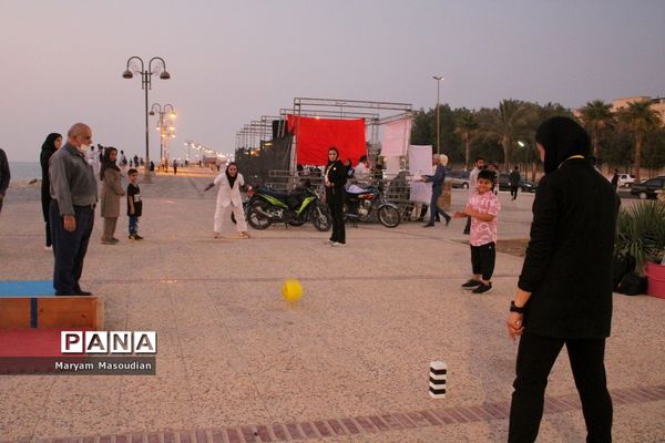 اجرای طرح ملی ورزش خیابانی در بوشهر