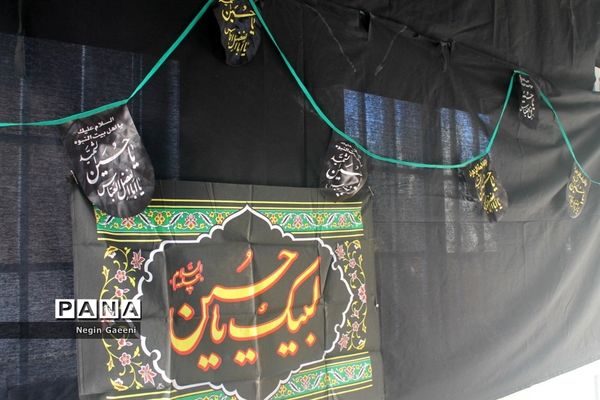 برپایی موکب دختران زهرایی در قم