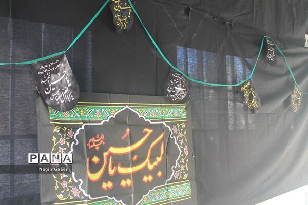 برپایی موکب دختران زهرایی در قم