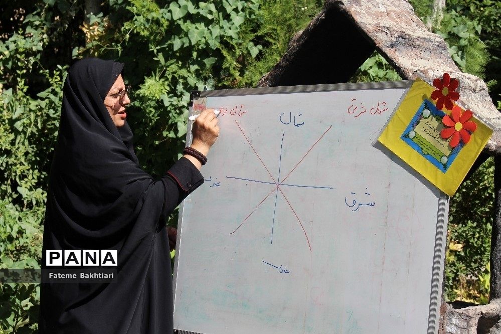 دوره دوم برگزاری کارگاه‌های آموزشی در اردوی قطبی دختران- اردوگاه دماوند