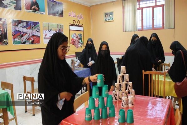 گردشگری رویداد محور، بازدید دانش‌آموزان دختر عضو سازمان دانش‌آموزی فارس از کتابخانه دانش‌آموز شهر شیراز