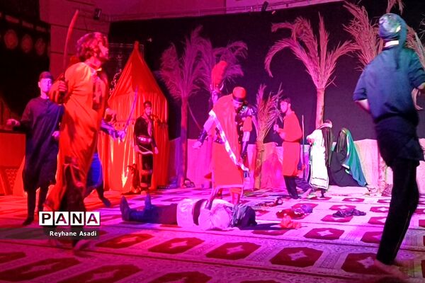 نمایش مذهبی قافله عشق در محمدشهر کرج