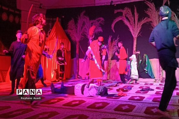 نمایش مذهبی قافله عشق در محمدشهر کرج