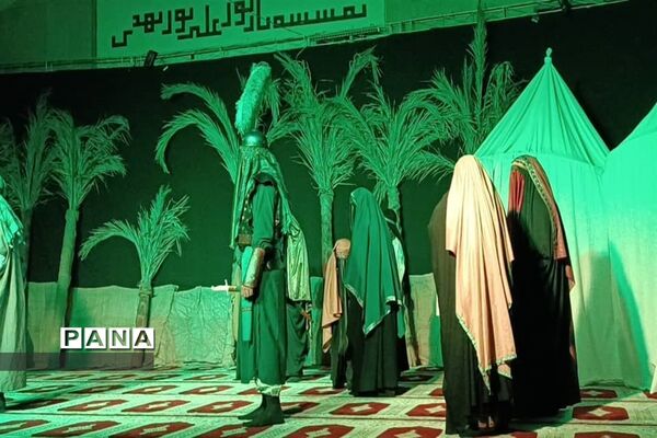 نمایش مذهبی قافله عشق در محمدشهر کرج
