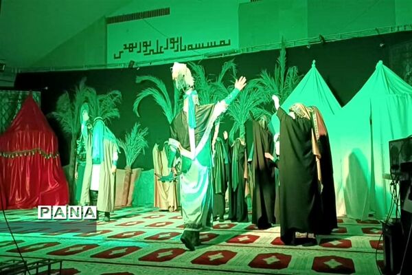 نمایش مذهبی قافله عشق در محمدشهر کرج