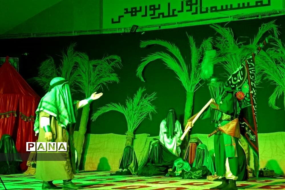 نمایش مذهبی قافله عشق در محمدشهر کرج