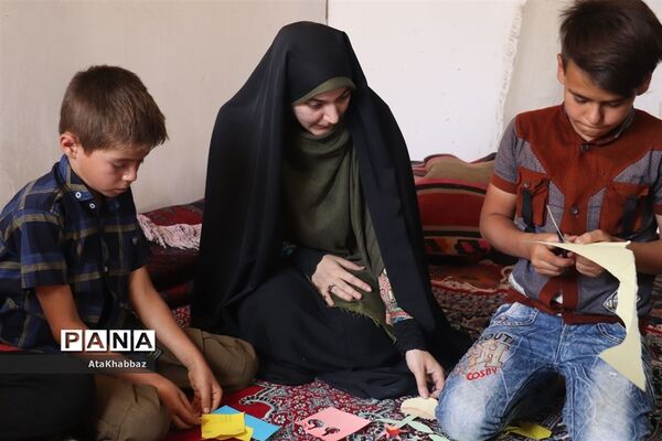 رزمایش جهادی عهد خدمت به همت دانشجویان بسیجی
