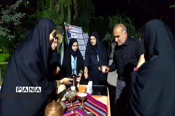 حضور اعضای دختر سازمان دانش‌آموزی البرز در اردوی قطبی دماوند