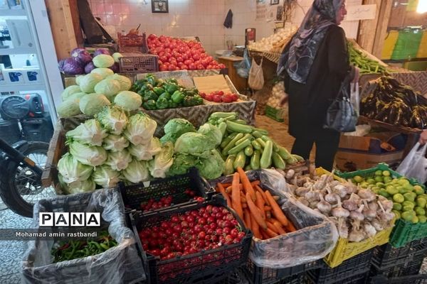 بازارچه محمودآباد واقع در مازندران