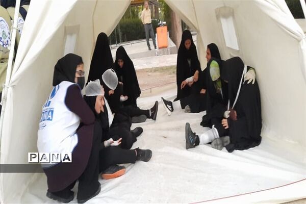 مراسم  اختتامیه اردوی قطبی در اصفهان