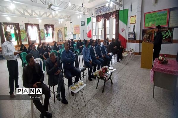 دیدار رئیس سازمان دانش‌آموزی فارس با مربیان و دانش‌آموزان در کوار