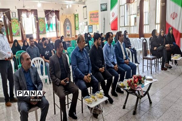 دیدار رئیس سازمان دانش‌آموزی فارس با مربیان و دانش‌آموزان در کوار