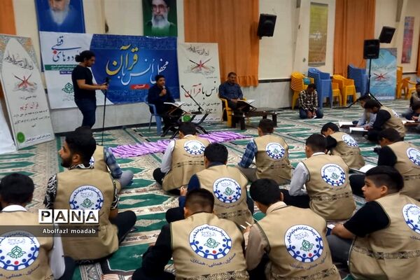 برگزاری ‌محفل انس با قرآن در ‌اردوی قطبی - گلستان