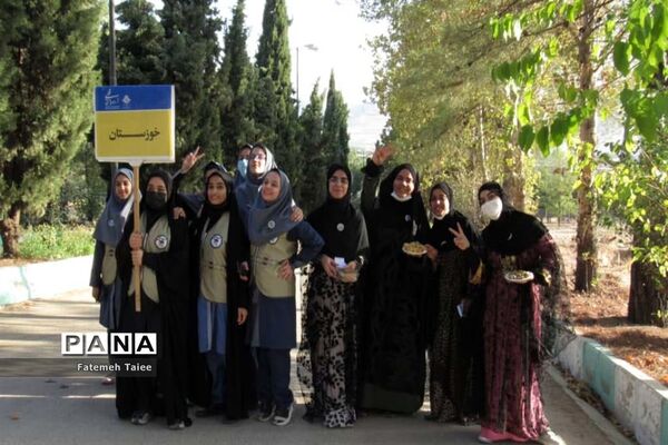 اولین روز حضور دانش‌آموزان خوزستان در اردوی قطبی لرستان
