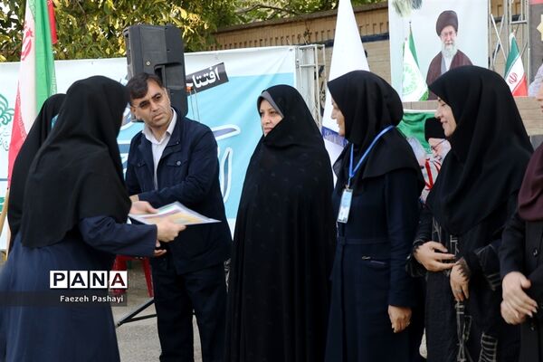 روز دوم اردوی قطبی اعضای دختر سازمان دانش‌آموزی قطب 5 آذربایجان غربی
