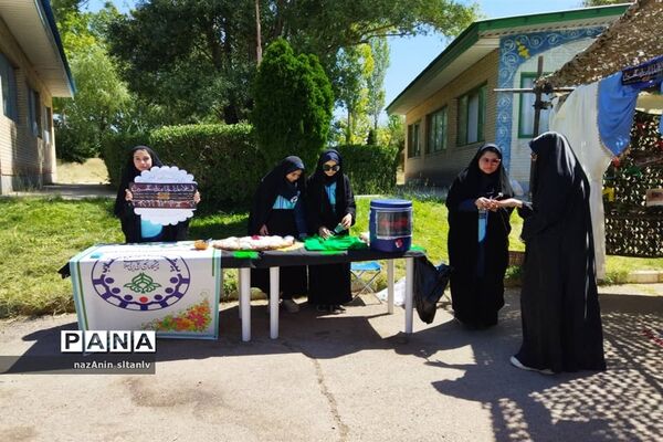 دانش‌آموزان اعضای سازمان دانش‌آموزی استان قزوین در اردوی قطبی