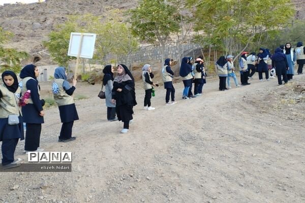 فعالیت‌های دانش‌آموزان کرمانشاهی در اردوی قطبی- لرستان