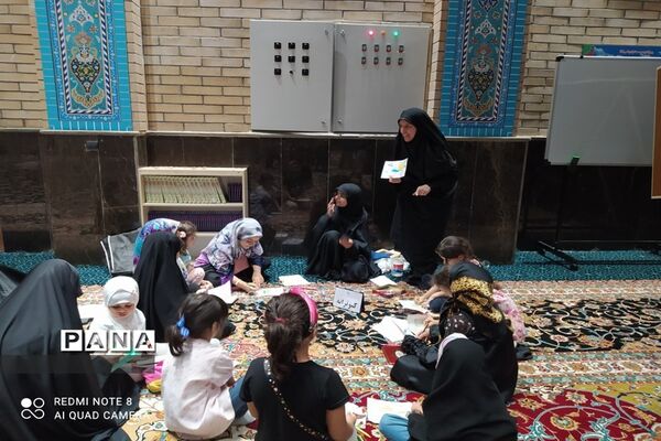 حضور خدام امام رضا در مسجد امام جعفر صادق (ع) منطقه ۱۳