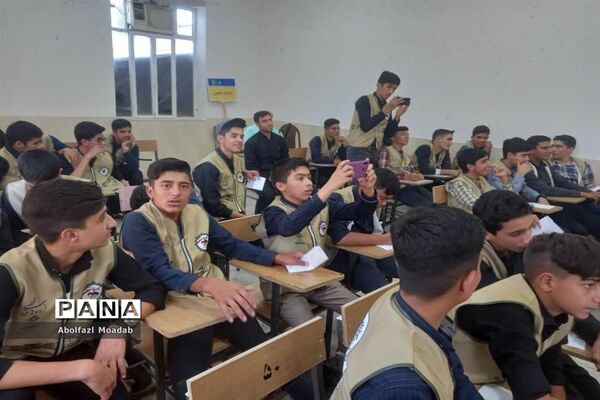پایان فعالیت‌های آموزشی اردوی قطبی سازمان دانش‌آموزی، گلستان