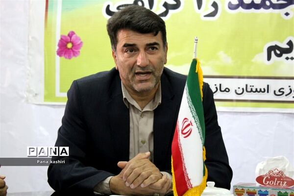 معارفه رئیس سازمان دانش‌آموزی استان مازندران