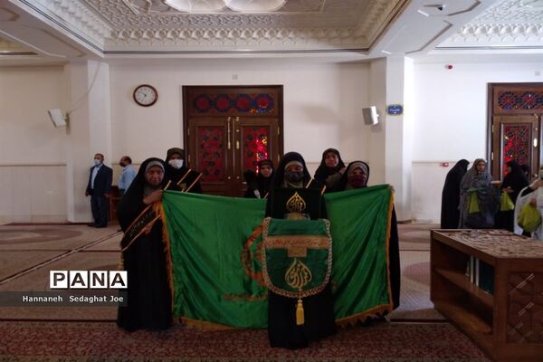 برپایی همایش دختران حسینی در حرم مطهر احمد بن موسی شاهچراغ (ع) شیراز ۲