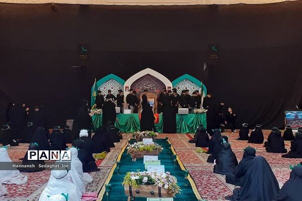 برپایی همایش دختران حسینی در حرم مطهر احمد بن موسی شاهچراغ (ع) شیراز ۲