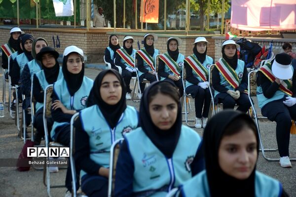 اختتامیه اردوی اعضای دختر سازمان دانش‌آموزی قطب 5 آذربایجان غربی