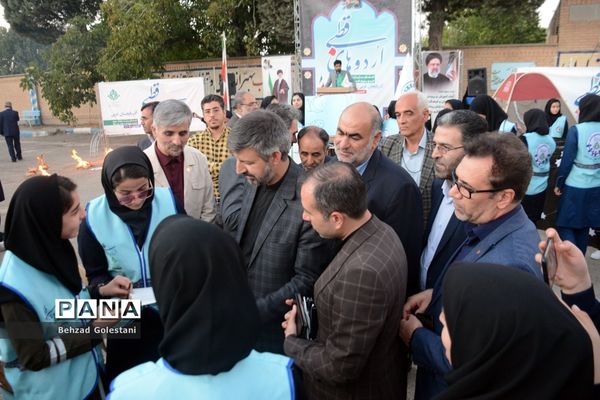 اختتامیه اردوی اعضای دختر سازمان دانش‌آموزی قطب 5 آذربایجان غربی