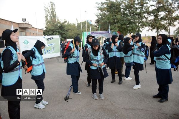 اختتامیه اردوی اعضای دختر سازمان دانش‌آموزی قطب 5 آذربایجان غربی