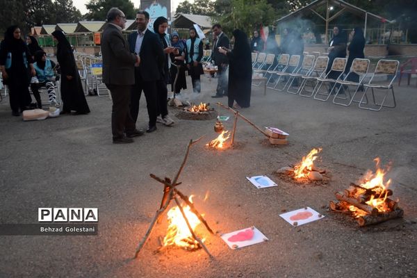 اختتامیه اردوی اعضای دختر سازمان دانش‌آموزی قطب 5 آذربایجان غربی