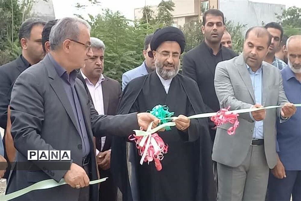 افتتاح پل بتنی در محمودآباد