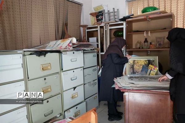 حضور فعال شورای دانش‌آموزی دبیرستان شهیده قزوینی منطقه ۱۳ در پروژه مهر