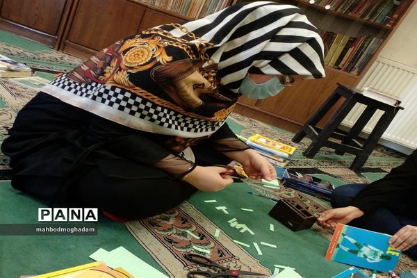 حضور فعال شورای دانش‌آموزی دبیرستان شهیده قزوینی منطقه ۱۳ در پروژه مهر