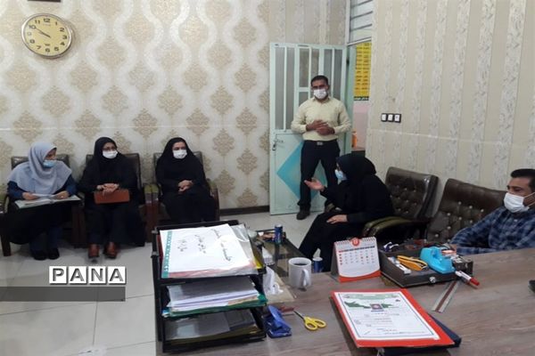 بازدید نمایندگان اداره‌کل آموزش و پرورش خوزستان از پروژه مهر مدارس شهرستان بهبهان
