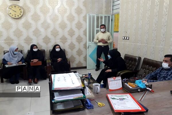 بازدید نمایندگان اداره‌کل آموزش و پرورش خوزستان از پروژه مهر مدارس شهرستان بهبهان