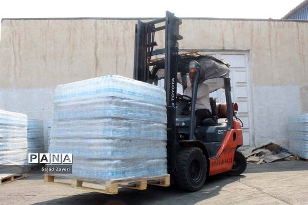 تامین ۱۰۰هزار بطری آب معدنی برای مواکب اربعین حسینی در شلمچه و چزابه