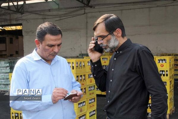 تامین ۱۰۰هزار بطری آب معدنی برای مواکب اربعین حسینی در شلمچه و چزابه