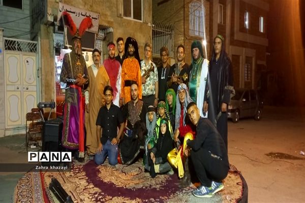 اجرای تعزیه دو طفلان مسلم ابن عقیل(ع) در ورامین