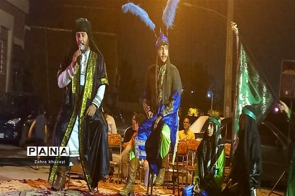 اجرای تعزیه دو طفلان مسلم ابن عقیل(ع) در ورامین