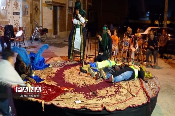 اجرای تعزیه دو طفلان مسلم ابن عقیل(ع) در ورامین