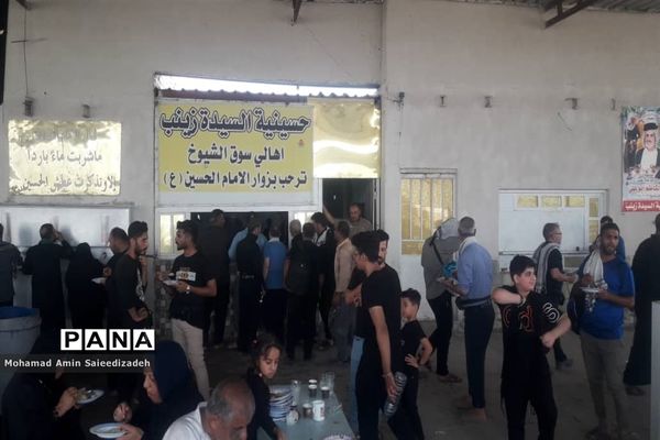 خدمت‌رسانی مواکب اربعین حسینی در عراق