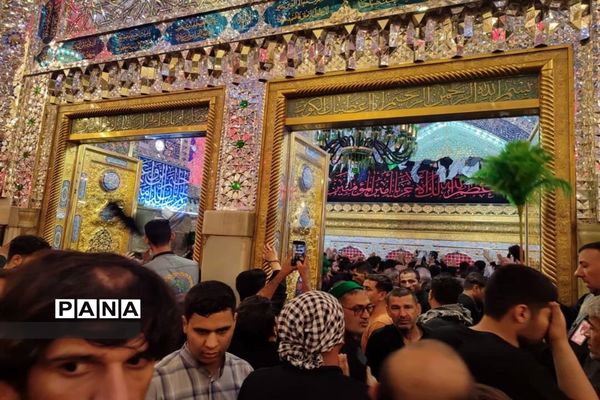 حال و هوای  حرم امیرالمومنین علی(ع) در شب‌های حضور زائزین