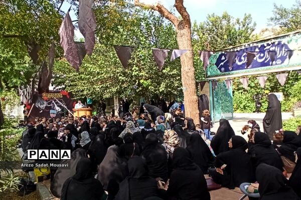 مراسم سوگواری عزاداران کوچک حسینی در اسلامشهر