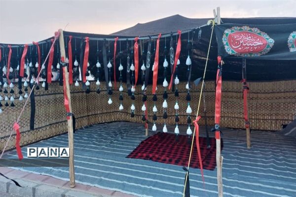 برپایی موکب سازمان دانش‌آموزی در شهرکرد
