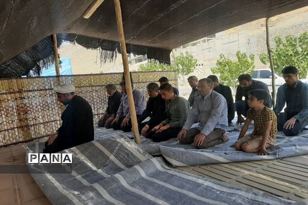 برپایی موکب سازمان دانش‌آموزی در شهرکرد