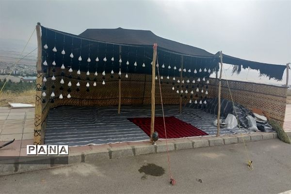 برپایی موکب سازمان دانش‌آموزی در شهرکرد